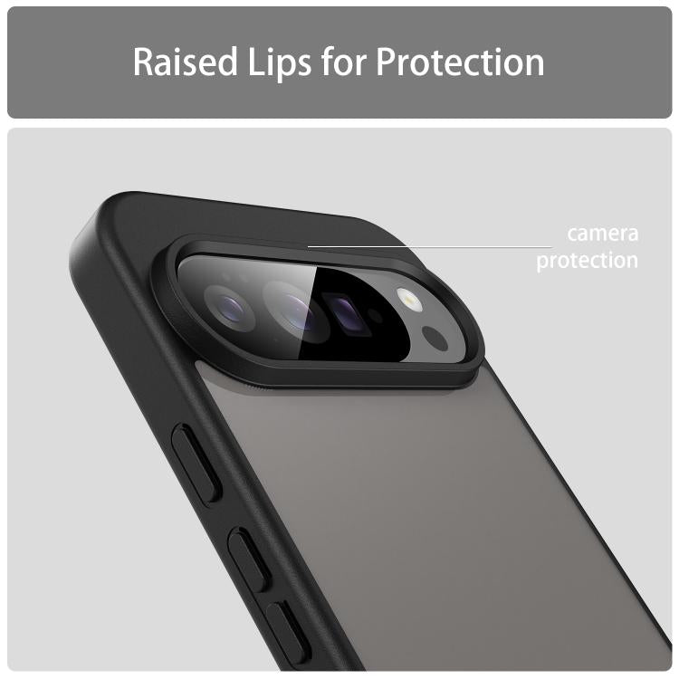 For Google Pixel 10 Pro XL Fanying Series PC Hybrid TPU Translucent Frosted Phone Case