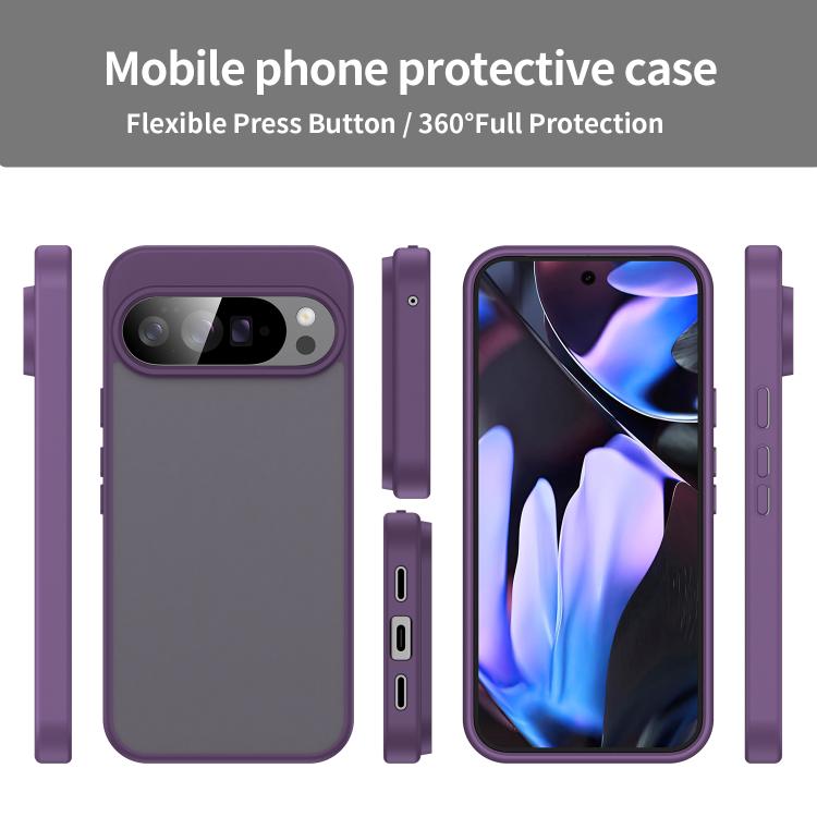 For Google Pixel 10 Pro XL Fanying Series PC Hybrid TPU Translucent Frosted Phone Case