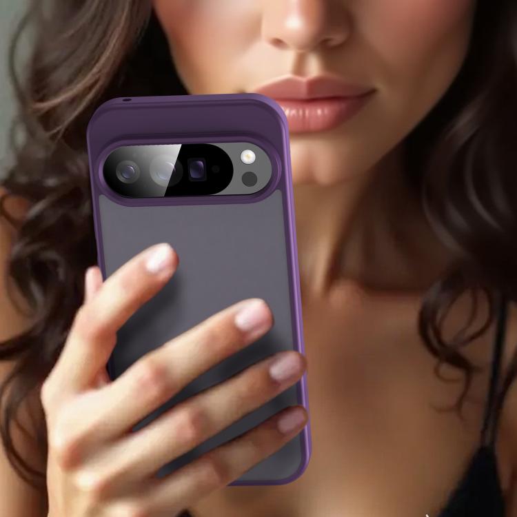 For Google Pixel 10 Pro XL Fanying Series PC Hybrid TPU Translucent Frosted Phone Case