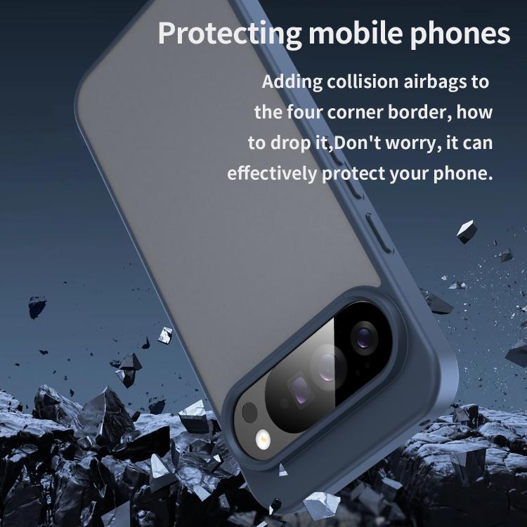 For Google Pixel 10 Pro XL Fanying Series PC Hybrid TPU Translucent Frosted Phone Case