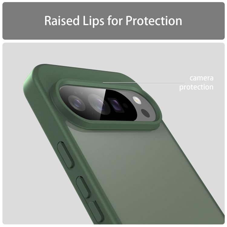 For Google Pixel 10 Pro XL Fanying Series PC Hybrid TPU Translucent Frosted Phone Case