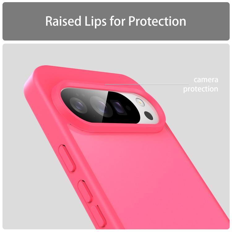 For Google Pixel 10 Pro XL Fanying Series PC Hybrid TPU Translucent Frosted Phone Case