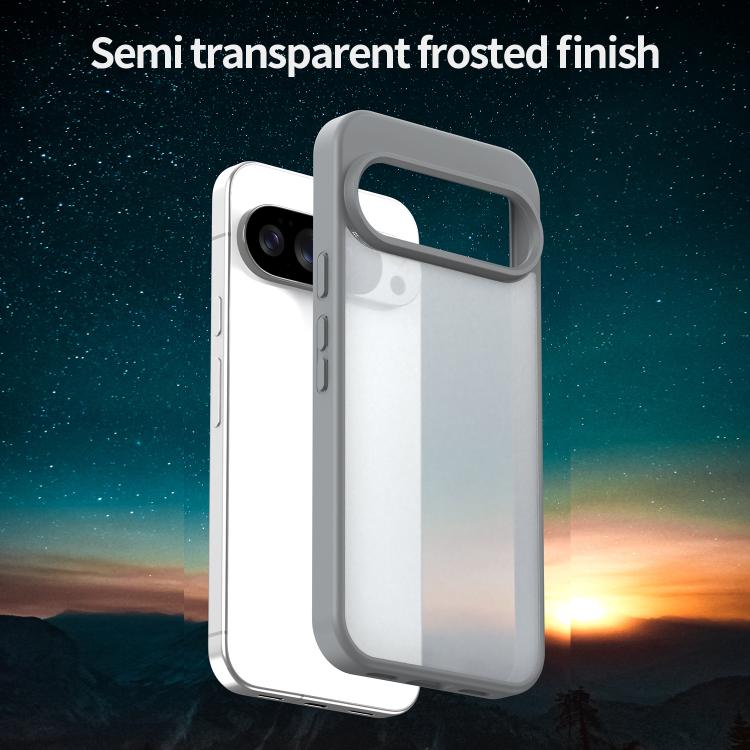For Google Pixel 10 Pro XL Fanying Series PC Hybrid TPU Translucent Frosted Phone Case