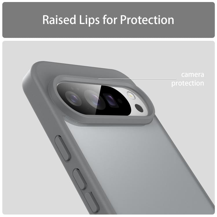 For Google Pixel 10 Pro XL Fanying Series PC Hybrid TPU Translucent Frosted Phone Case
