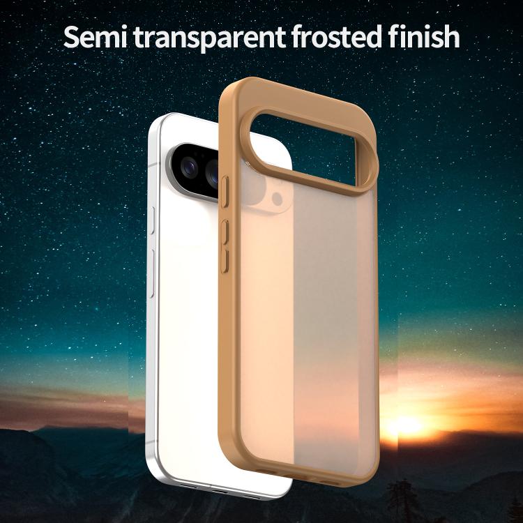 For Google Pixel 10 Pro XL Fanying Series PC Hybrid TPU Translucent Frosted Phone Case