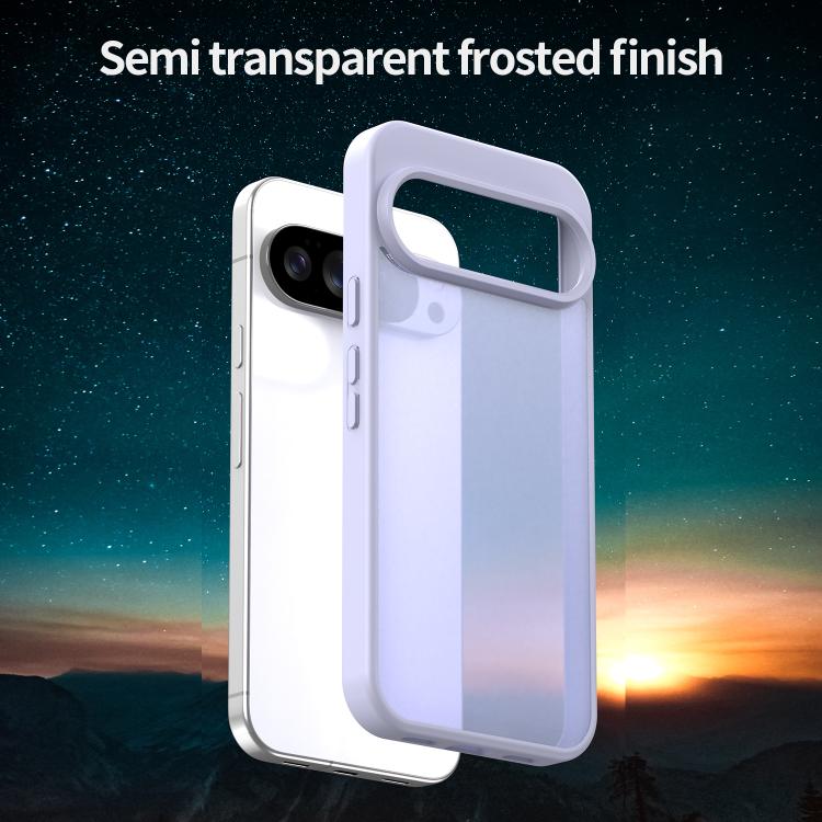 For Google Pixel 10 Pro XL Fanying Series PC Hybrid TPU Translucent Frosted Phone Case