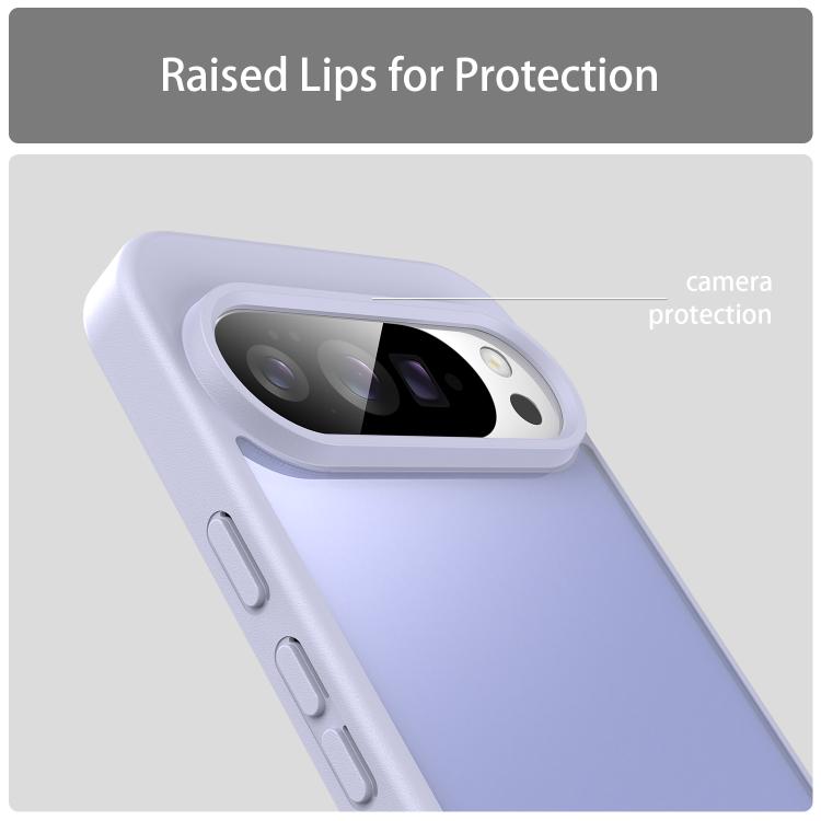 For Google Pixel 10 Pro XL Fanying Series PC Hybrid TPU Translucent Frosted Phone Case