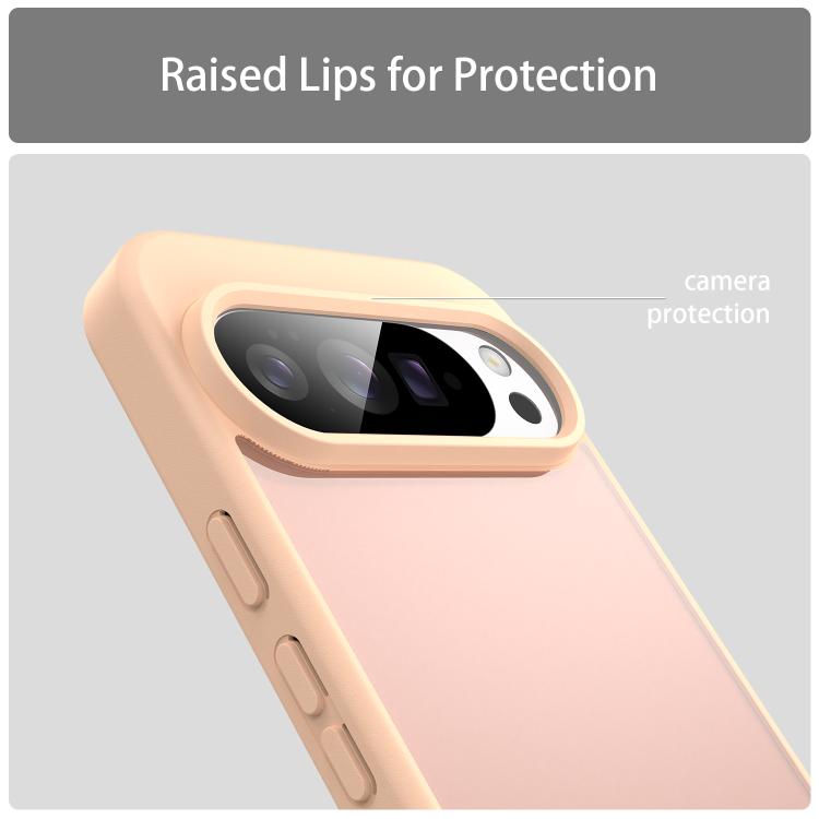For Google Pixel 10 Pro XL Fanying Series PC Hybrid TPU Translucent Frosted Phone Case