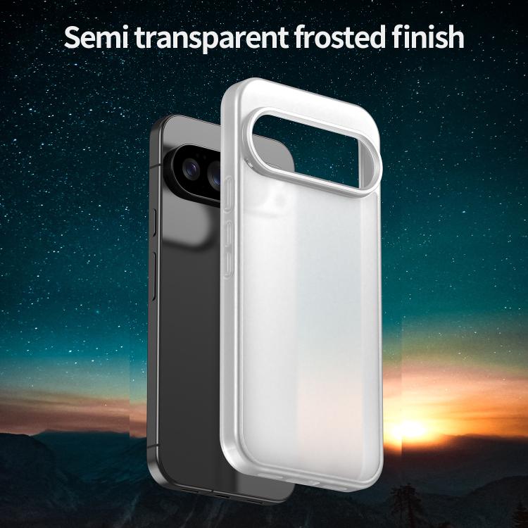 For Google Pixel 10 Pro XL Fanying Series PC Hybrid TPU Translucent Frosted Phone Case