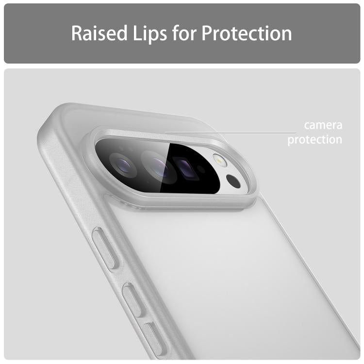 For Google Pixel 10 Pro XL Fanying Series PC Hybrid TPU Translucent Frosted Phone Case