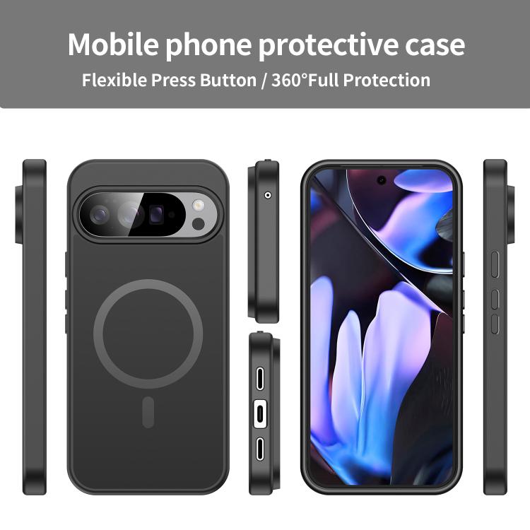 For Google Pixel 10 Pro XL Fanying Series PC Hybrid TPU Translucent Frosted MagSafe Phone Case