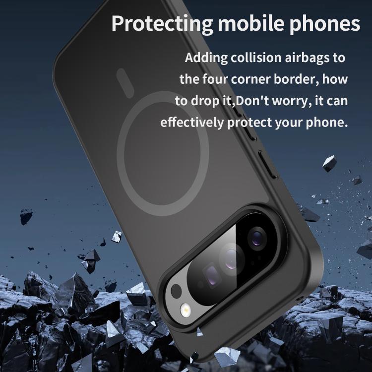 For Google Pixel 10 Pro XL Fanying Series PC Hybrid TPU Translucent Frosted MagSafe Phone Case