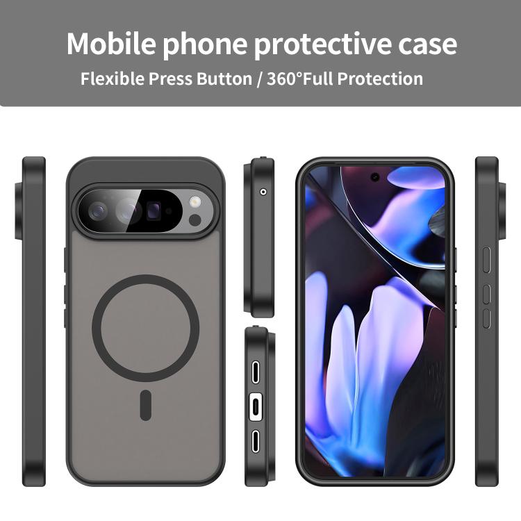 For Google Pixel 10 Pro XL Fanying Series PC Hybrid TPU Translucent Frosted MagSafe Phone Case