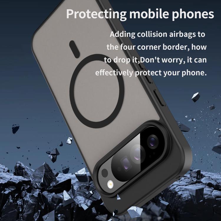 For Google Pixel 10 Pro XL Fanying Series PC Hybrid TPU Translucent Frosted MagSafe Phone Case