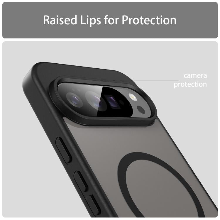 For Google Pixel 10 Pro XL Fanying Series PC Hybrid TPU Translucent Frosted MagSafe Phone Case