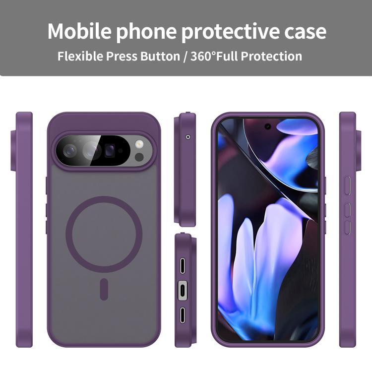 For Google Pixel 10 Pro XL Fanying Series PC Hybrid TPU Translucent Frosted MagSafe Phone Case