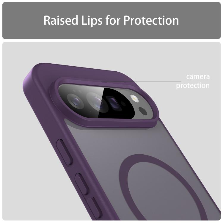 For Google Pixel 10 Pro XL Fanying Series PC Hybrid TPU Translucent Frosted MagSafe Phone Case