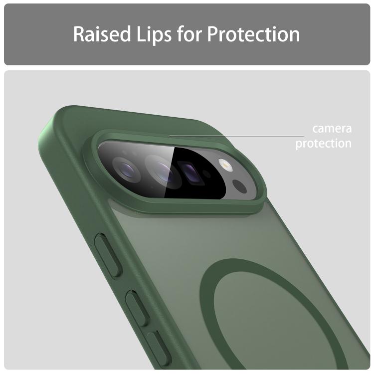 For Google Pixel 10 Pro XL Fanying Series PC Hybrid TPU Translucent Frosted MagSafe Phone Case