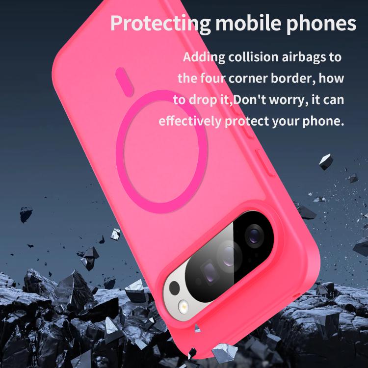 For Google Pixel 10 Pro XL Fanying Series PC Hybrid TPU Translucent Frosted MagSafe Phone Case
