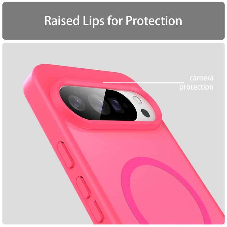 For Google Pixel 10 Pro XL Fanying Series PC Hybrid TPU Translucent Frosted MagSafe Phone Case
