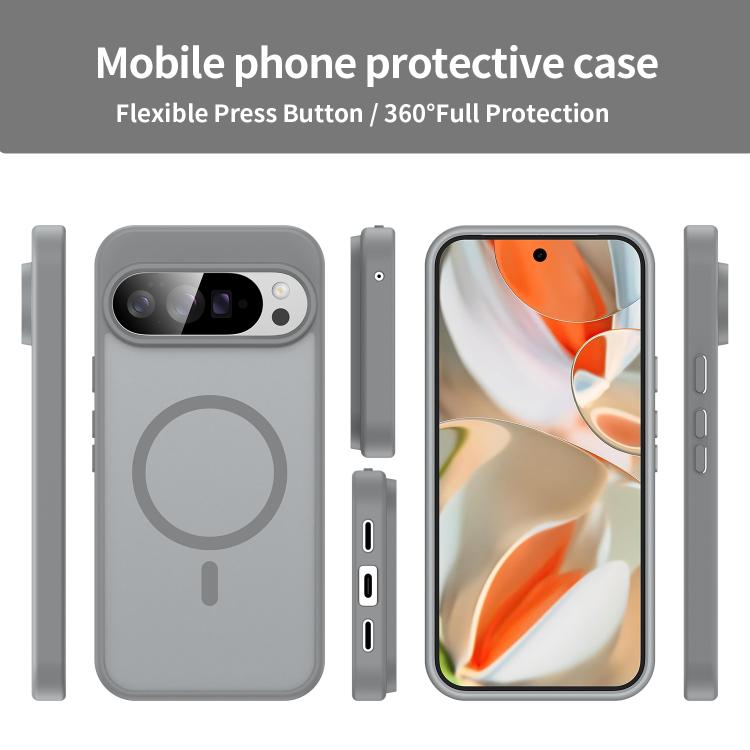For Google Pixel 10 Pro XL Fanying Series PC Hybrid TPU Translucent Frosted MagSafe Phone Case
