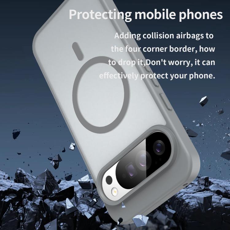 For Google Pixel 10 Pro XL Fanying Series PC Hybrid TPU Translucent Frosted MagSafe Phone Case