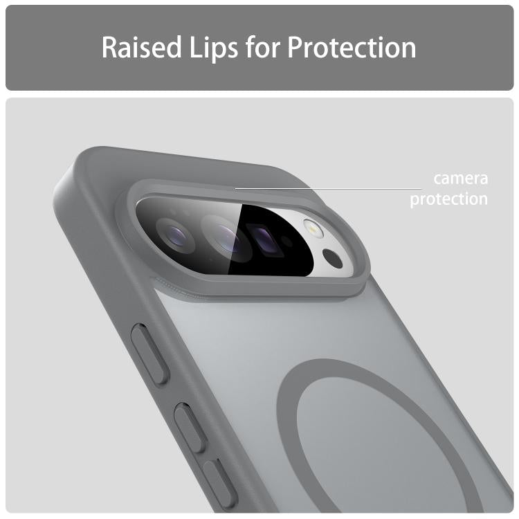 For Google Pixel 10 Pro XL Fanying Series PC Hybrid TPU Translucent Frosted MagSafe Phone Case