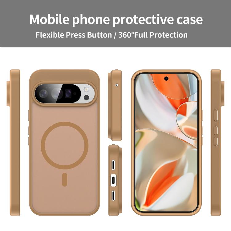 For Google Pixel 10 Pro XL Fanying Series PC Hybrid TPU Translucent Frosted MagSafe Phone Case