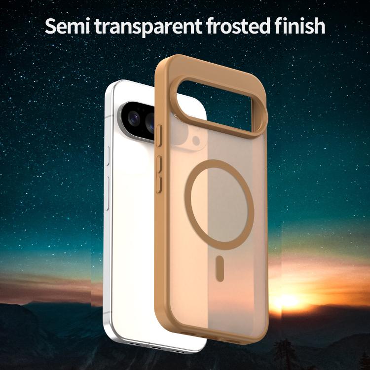 For Google Pixel 10 Pro XL Fanying Series PC Hybrid TPU Translucent Frosted MagSafe Phone Case