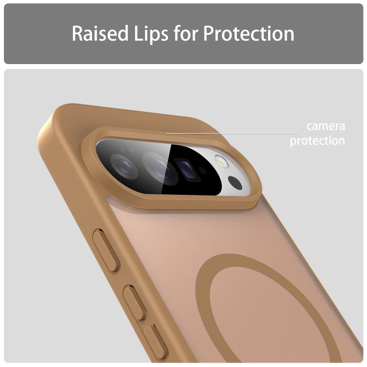 For Google Pixel 10 Pro XL Fanying Series PC Hybrid TPU Translucent Frosted MagSafe Phone Case