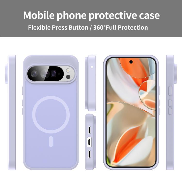 For Google Pixel 10 Pro XL Fanying Series PC Hybrid TPU Translucent Frosted MagSafe Phone Case