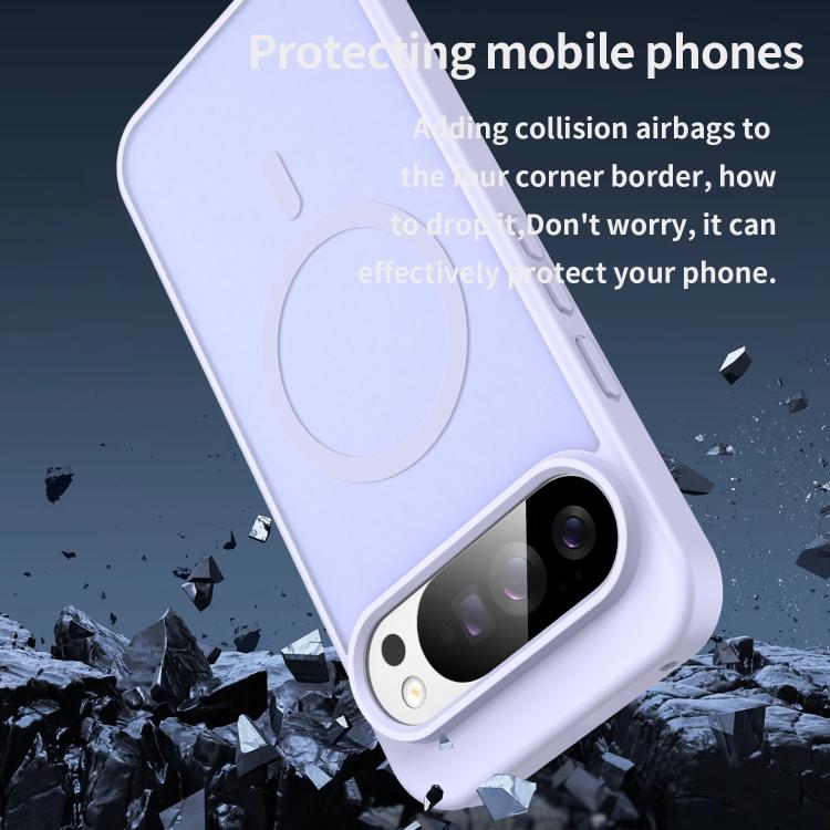 For Google Pixel 10 Pro XL Fanying Series PC Hybrid TPU Translucent Frosted MagSafe Phone Case