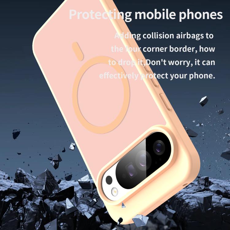 For Google Pixel 10 Pro XL Fanying Series PC Hybrid TPU Translucent Frosted MagSafe Phone Case