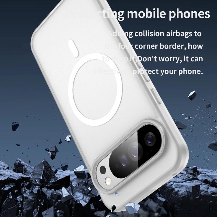 For Google Pixel 10 Pro XL Fanying Series PC Hybrid TPU Translucent Frosted MagSafe Phone Case