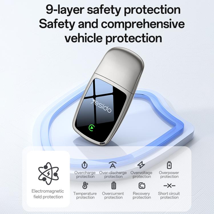 Yesido KM29 Wired to Wireless CarPlay Converter - Gold