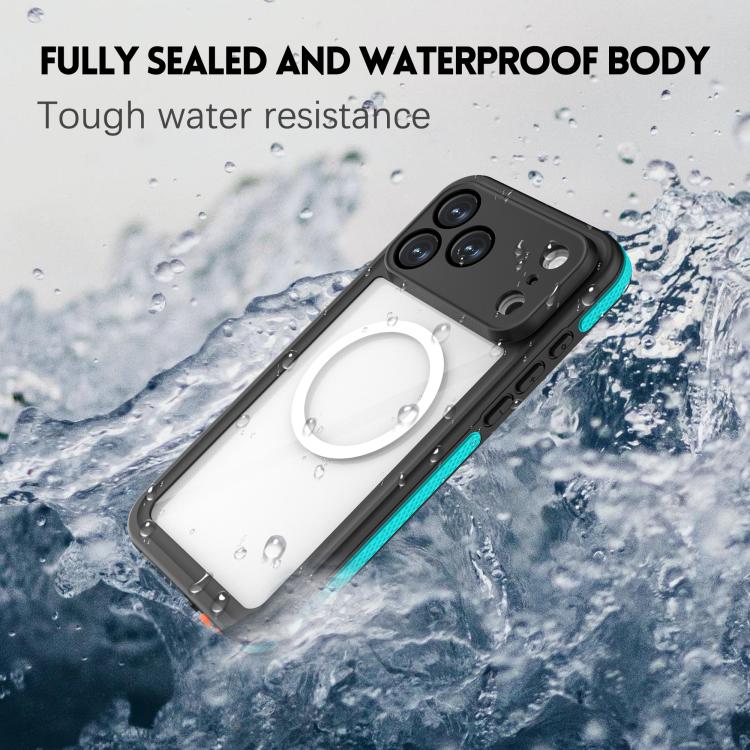 For iPhone 17 Pro Max RedPepper V Series IP68 Waterproof Magnetic Phone Case