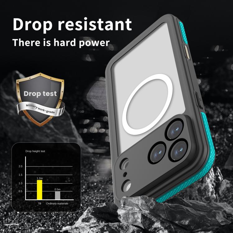 For iPhone 17 Pro Max RedPepper V Series IP68 Waterproof Magnetic Phone Case