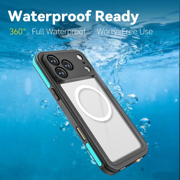 For iPhone 17 Pro Max RedPepper V Series IP68 Waterproof Magnetic Phone Case