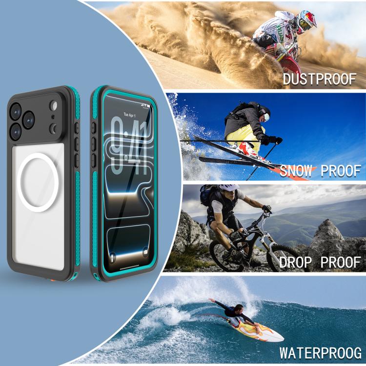 For iPhone 17 Pro Max RedPepper V Series IP68 Waterproof Magnetic Phone Case