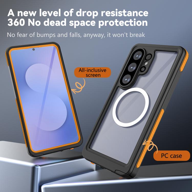 For Samsung Galaxy S26 Ultra 5G RedPepper V Series IP68 Waterproof Magnetic Phone Case