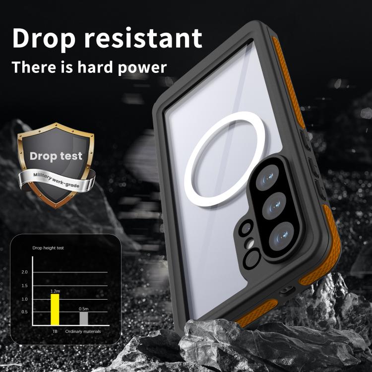 For Samsung Galaxy S26 Ultra 5G RedPepper V Series IP68 Waterproof Magnetic Phone Case
