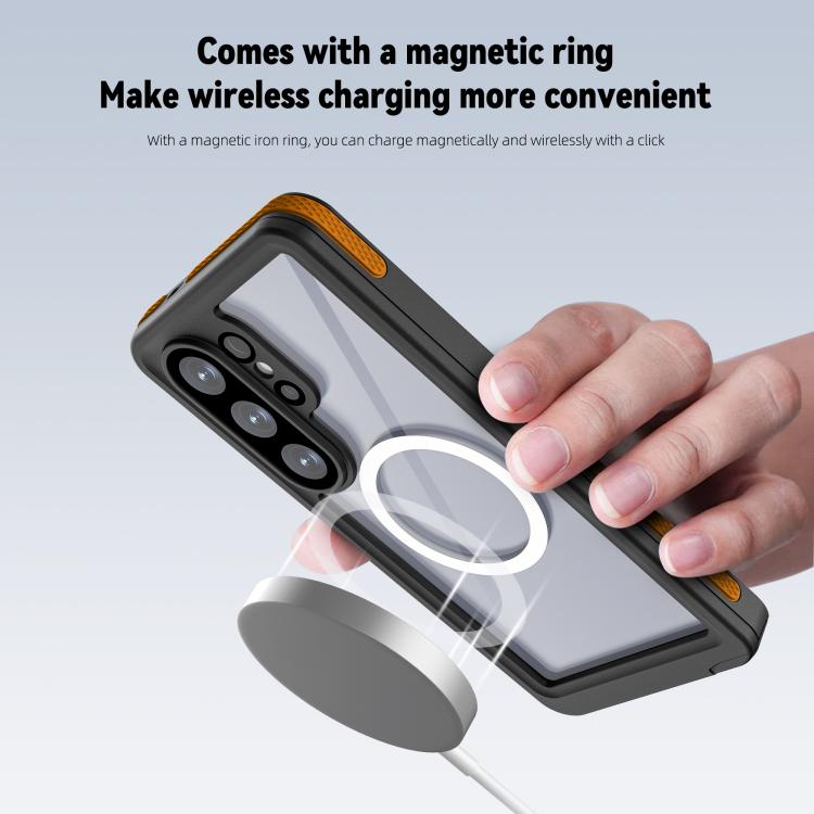 For Samsung Galaxy S26 Ultra 5G RedPepper V Series IP68 Waterproof Magnetic Phone Case