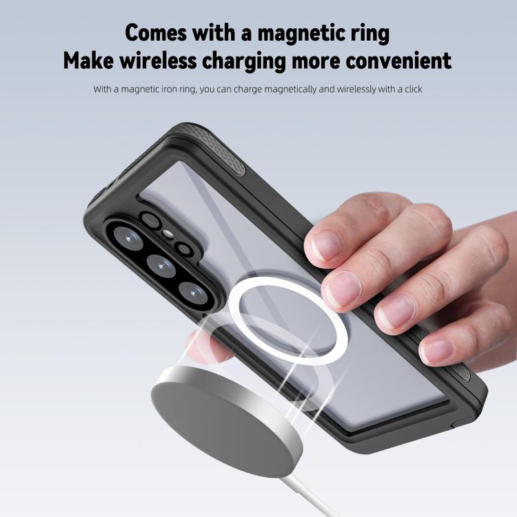 For Samsung Galaxy S26 Ultra 5G RedPepper V Series IP68 Waterproof Magnetic Phone Case