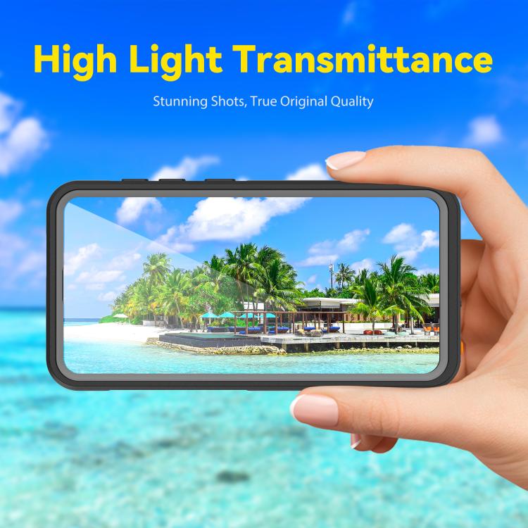 For Samsung Galaxy S26 5G RedPepper V Series IP68 Waterproof Magnetic Phone Case - Black