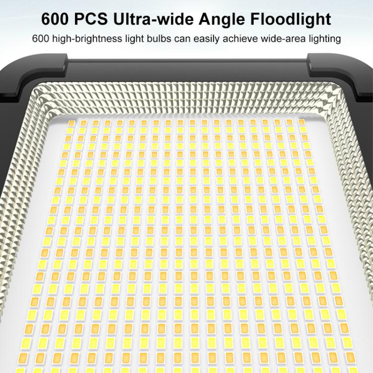 Yesido DH17 High Brightness Outdoor Floodlight Emergency Light - Black