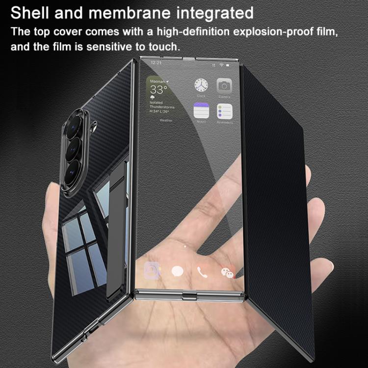 For Samsung Galaxy Z TriFold GKK Integrated Phantom Phone Case with Holder