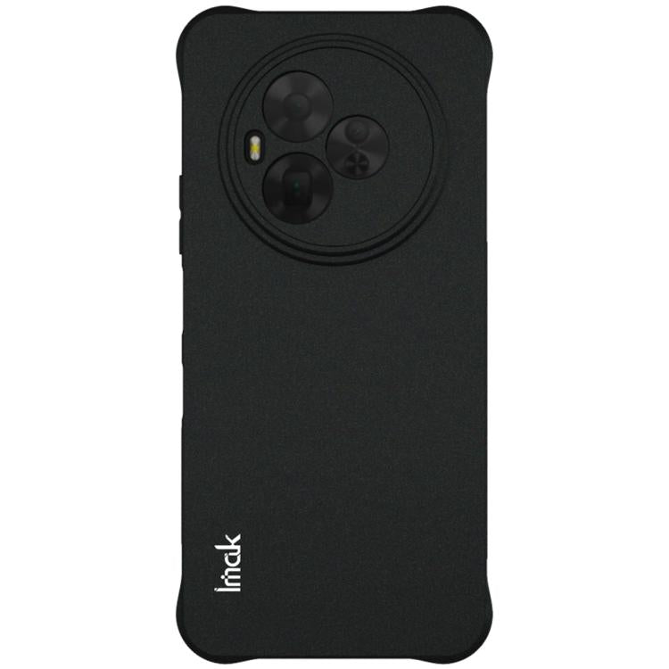 For TCL NxtPaper 60 Ultra 5G imak Shockproof Airbag TPU Phone Case - Matte Black