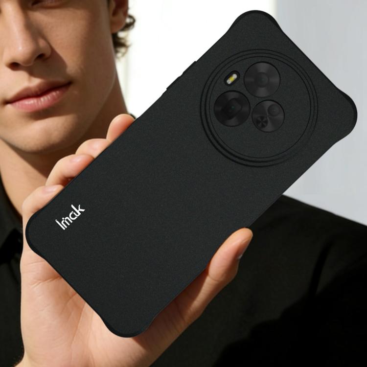 For TCL NxtPaper 60 Ultra 5G imak Shockproof Airbag TPU Phone Case - Matte Black