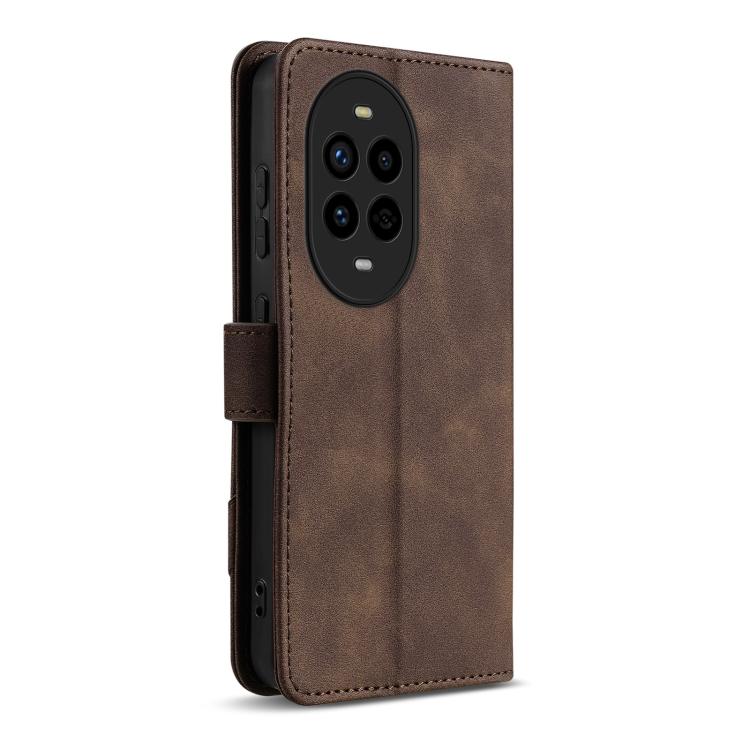 For Huawei nova 13 Pro AZNS A2 Series Tri-Card Wallet RFID Vegan Leather Phone Case with Strap