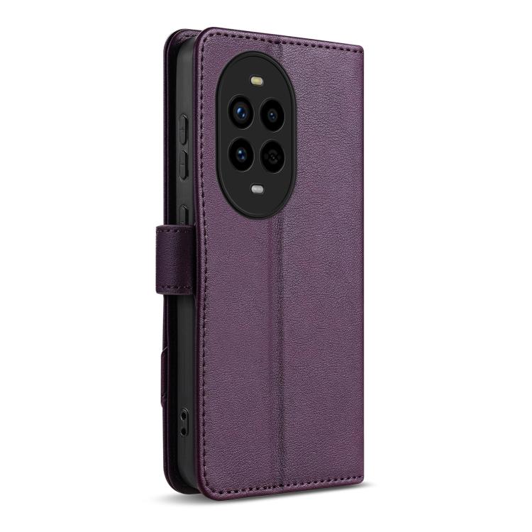 For Huawei nova 13 Pro AZNS A2 Series Tri-Card Wallet RFID Vegan Leather Phone Case with Strap
